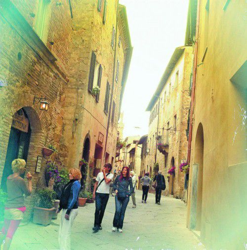 Das Örtchen Pienza zählt zum UNESCO-Weltkulturerbe.
