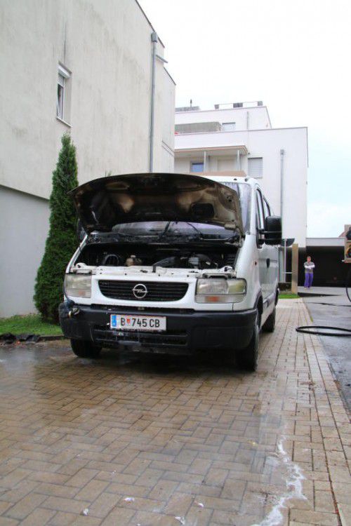 Der Brand konnte rasch gelöscht werden.