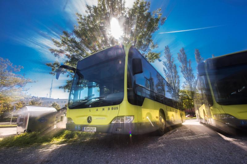 Eingeschränktes Busangebot am Donnerstag in der Früh.⇒VN/Steurer