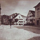 Vorarlberg einst und jetzt. Leutbühel in Bregenz