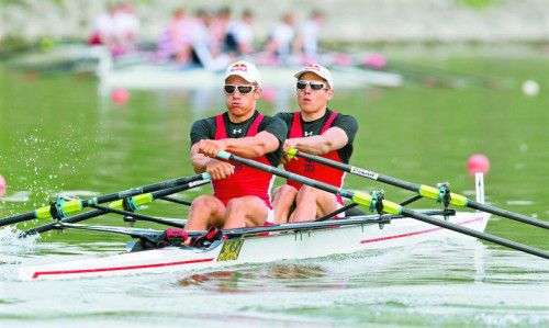 Die Fahrkarte nach Rio ist im Trockenen: Bernhard und Paul Sieber haben sich für die Sommerspiele qualifiziert.