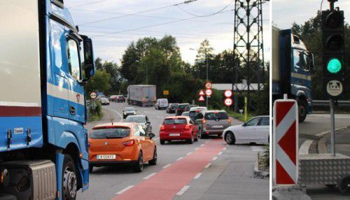 Ende der Verkehrsbehinderungen ist früher absehbar.