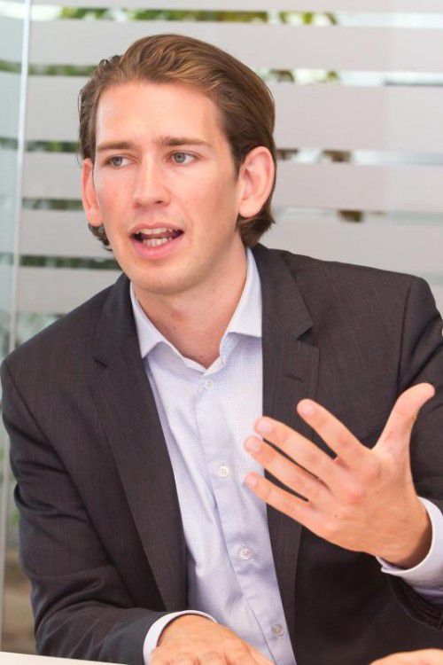 Sebastian Kurz warnt vor Erpressbarkeit Europas.