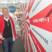 Peter Rapp auf der Dornbirner Herbstmesse