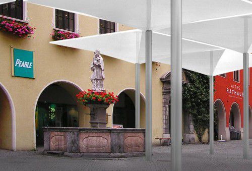 Geht es nach Mario Leiter, könnte der Nepomukplatz an Regentagen bald so aussehen.