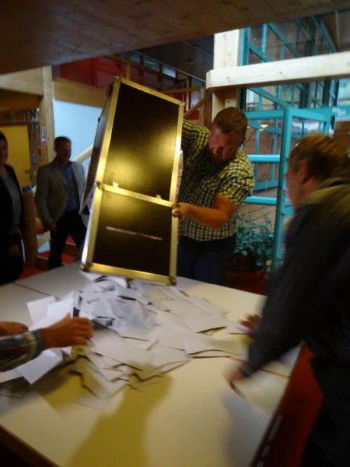 Große Beteiligung bei der Volksabstimmung in Reuthe.