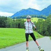 Berchtold auf Rollerski Fünfte