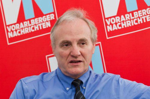 Hohe Ehrung der Uni Wien für Prof. Ernst Fehr.  Foto: VN/Steurer