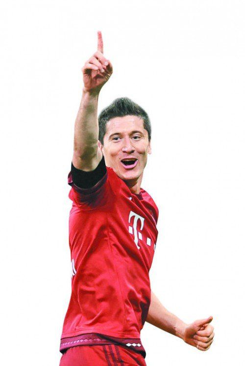 Robert Lewandowski kam von der Bank und zerlegte Wolfsburg im Alleingang.