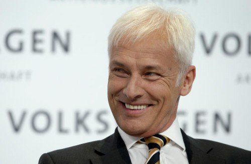 Schwere Aufgabe für neuen VW-Chef Matthias Müller.