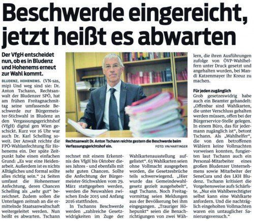 VN-Bericht vom 25. April 2015.
