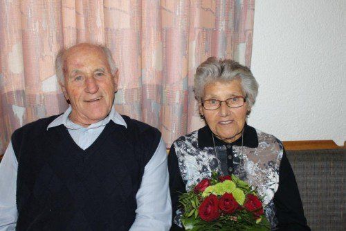 Anlässlich der diamantenen Hochzeit gab es ein wunderschönes Fest.