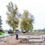 Archäologen bremsen das Wasserwerkprojekt in Hard