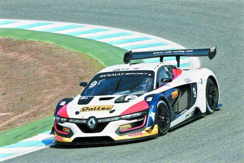 Christian Klien steuerte den Renault-Sport-RS01-Boliden in Jerez auf den zweiten Rang.