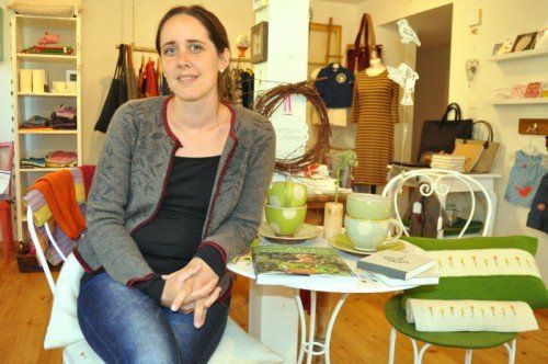 Corina Nachbaur hat im Mai dieses Jahres die Sinnwerkstatt in Kennelbach eröffnet.
