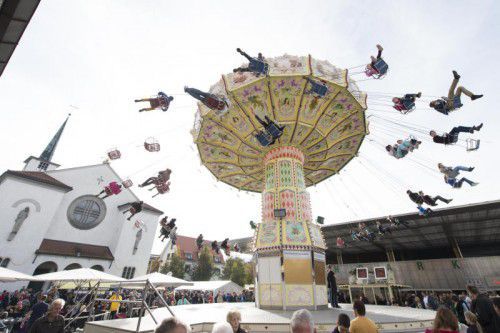 Das Kettenkarussell ist Tradition auf der Kilbi.