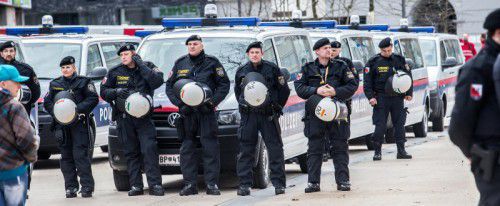 Das Polizeikorps wird auch in Vorarlberg aufgestockt.