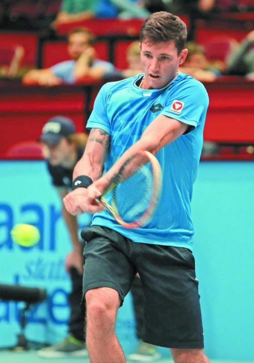 Dennis Novak verlor in Wien gegen Radek Stepanek.