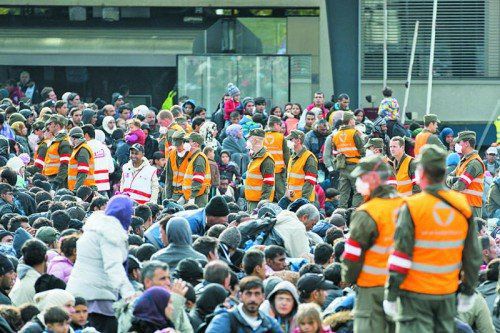 Der Flüchtlingsstrom reißt nicht ab.