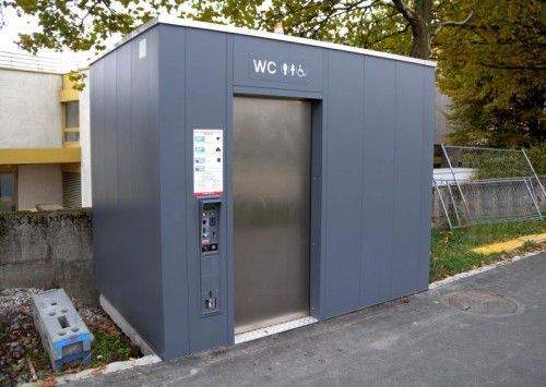 Die neue Toilette ist barrierefrei zugänglich.
