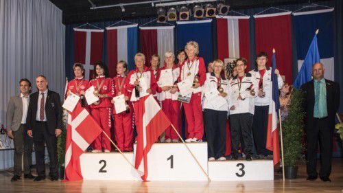 Feierten den zweiten EM-Titel in diesem Jahr: Österreichs Frauenteam.