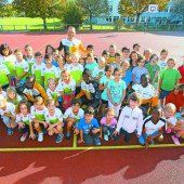 Volksschüler in Lochau trainierten mit kenianischen Marathonläufern