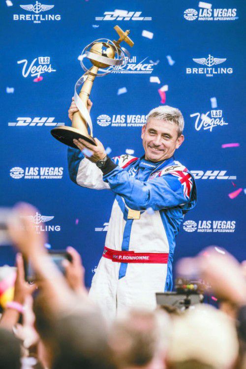 Flog in Las Vegas zum dritten Titel: Paul Bonhomme.