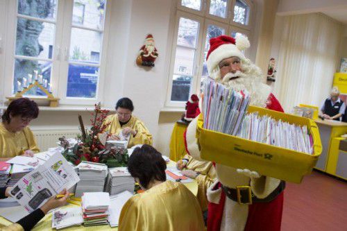 Himmelpfort ist Deutschlands größtes Weihnachtspostamt. Im vergangenen Jahr gingen dort 312.000 Briefe ein.