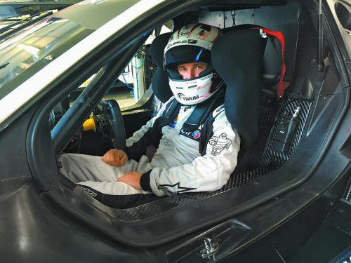 In Jerez gibt es Rennkilometer für Christian Klien.