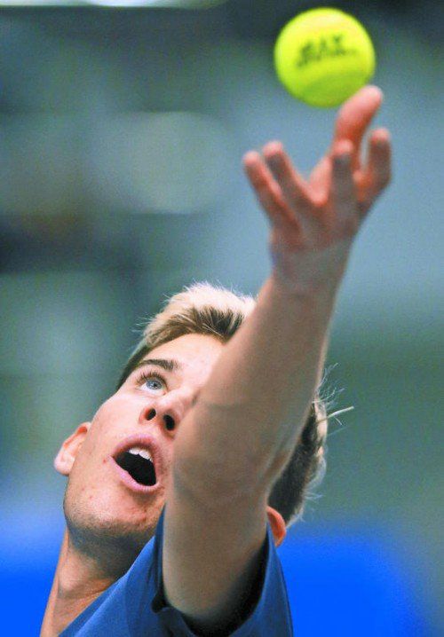 Keine Probleme gegen Le Yen-Hsun: Dominic Thiem.