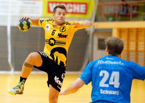 Lukas Frühstück kehrt nach auskurierter Angina ins Team zurück und bekommt es bei der Europacup-Generalprobe mit Schwaz zu tun.