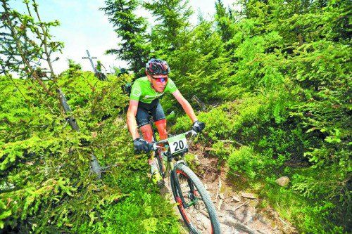 Marathonspezialist Daniel Geismayr fuhr bei den UCI World Series im französischen Ornans Platz drei heraus.