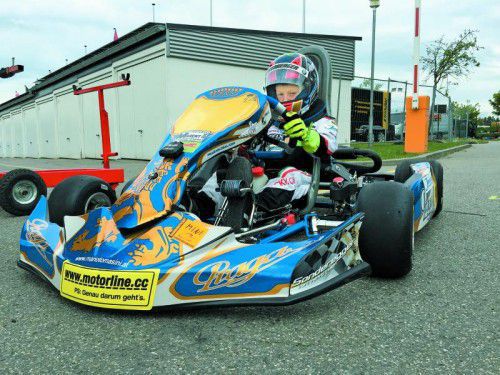 Mario Tomasini legte eine gute erste Saison in der deutschen Rotax-Max-Challenge hin.