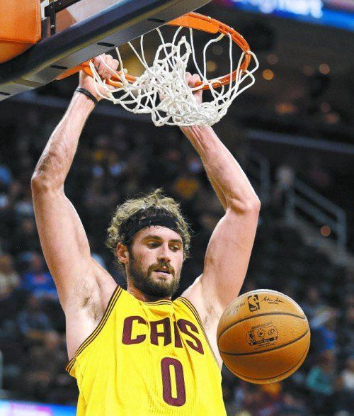 Mit der Rückkehr von Kevin Love nach einer Verletzung bekommen die Cleveland Cavaliers noch mehr Qualität.