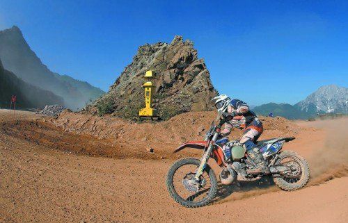 Philipp Schneider zeigte bei den drei Enduro-Klassikern mit guten Platzierungen auf.