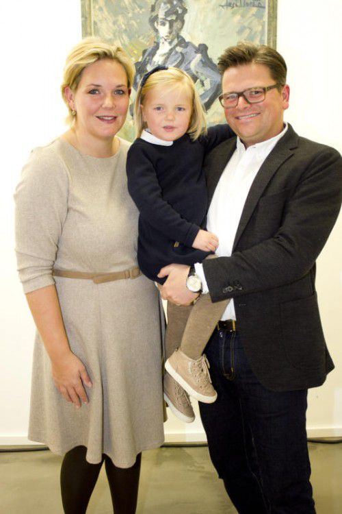 Rafaela (l), Johanna u. Alexander Berger.