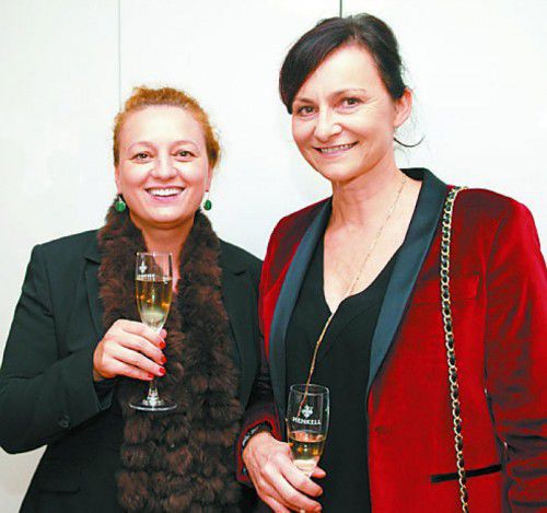 Sladjana Spanovic (BTV) und Designerin Sigrun Mager-Brändle.