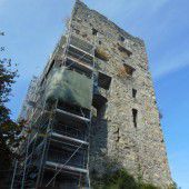 Winterpause für Ruine Montfort