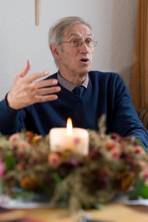 Tiefgründige Gedanken: Elmar Simma.