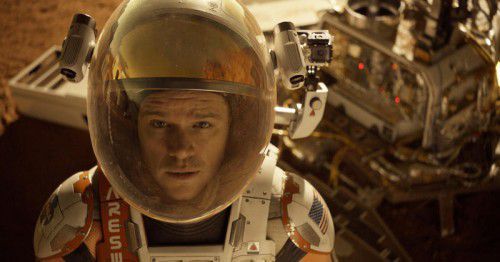 Trotz fataler Lage denkt Mark Watney (Matt Damon) nie daran aufzugeben. 
