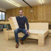 Bett und Zeug aus Zirbe