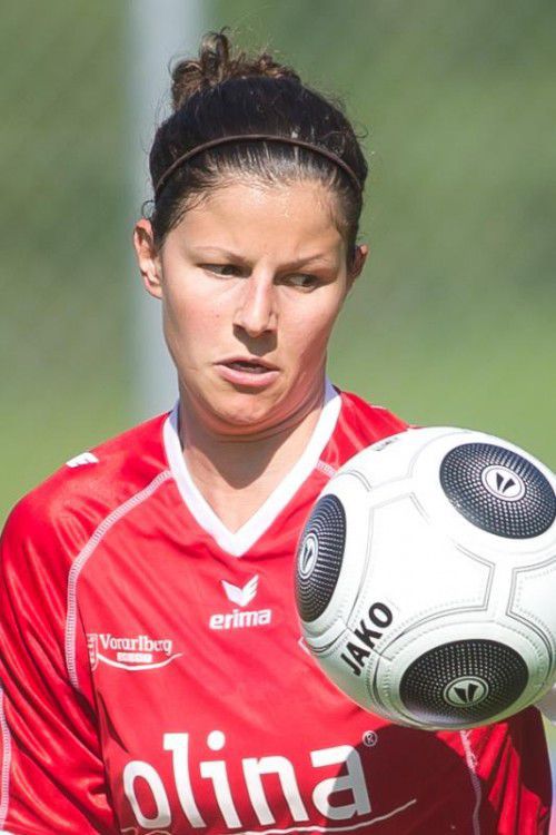 Veronika Dobler verwandelte ihren Elfmeter problemlos.
