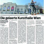 Der Patient Kunsthalle Wien ist auf Besucher- und bald auf Chefsuche