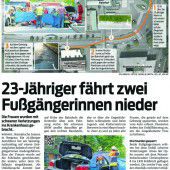 Teilbedingte Haft für Raser nach Horrorunfall in Bregenz