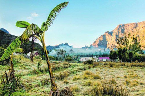 Wunderschöne Stimmung auf der französischen Insel La Réunion.