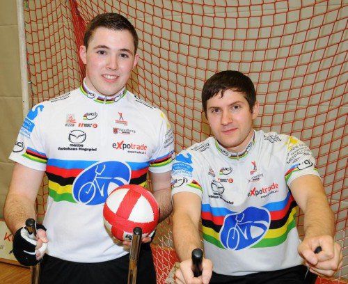 Zweifache Saisonsieger: Patrick Schnetzer und Markus Bröll.