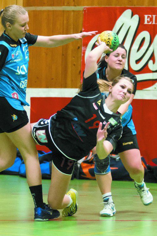 Anna Moosbrugger erzielte sechs Treffer.