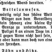 Vorarlberger als Notreisende