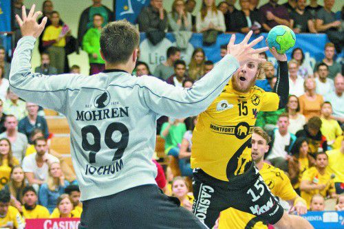 Bregenz-Flügelflitzer Marian Klopcic und Co. gehen als Favorit in das 76. Ländle-Derby heute in Hard.