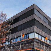 Campus in Dornbirn mit zeitgemäßer Fassade